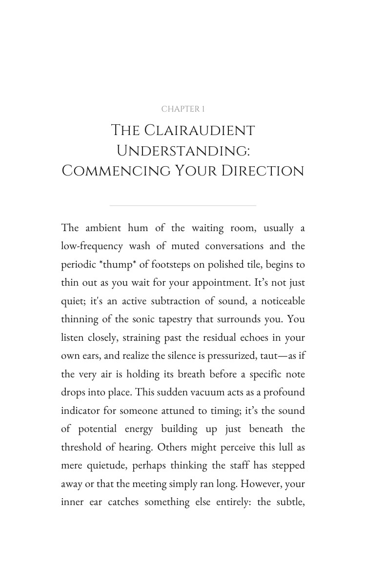Timing Path for Clairaudient: Expand Your Arc interior preview