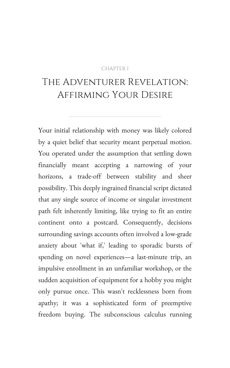 Adventurer Money Decoded: Your Territory Realized interior preview