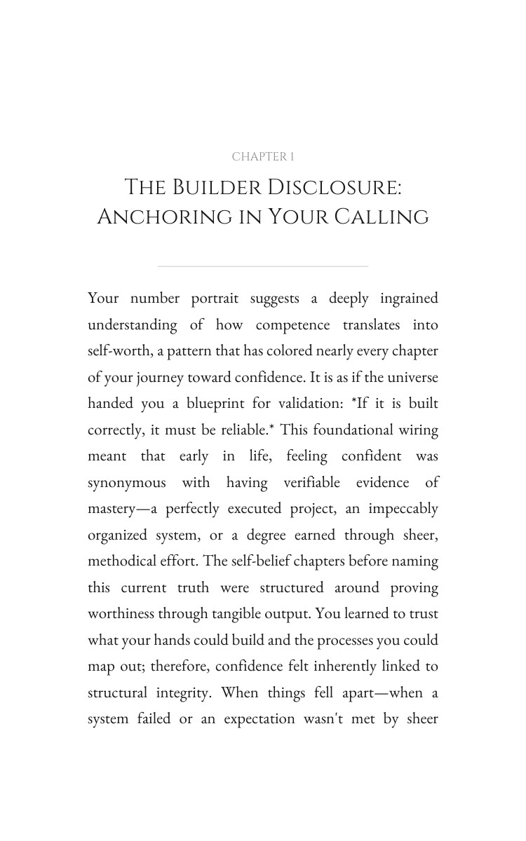 Builder: Confidence Command: Your Being Strengthened interior preview