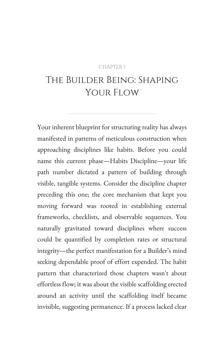Builder Guide to Habits Discipline: Your Identity Blueprint interior preview