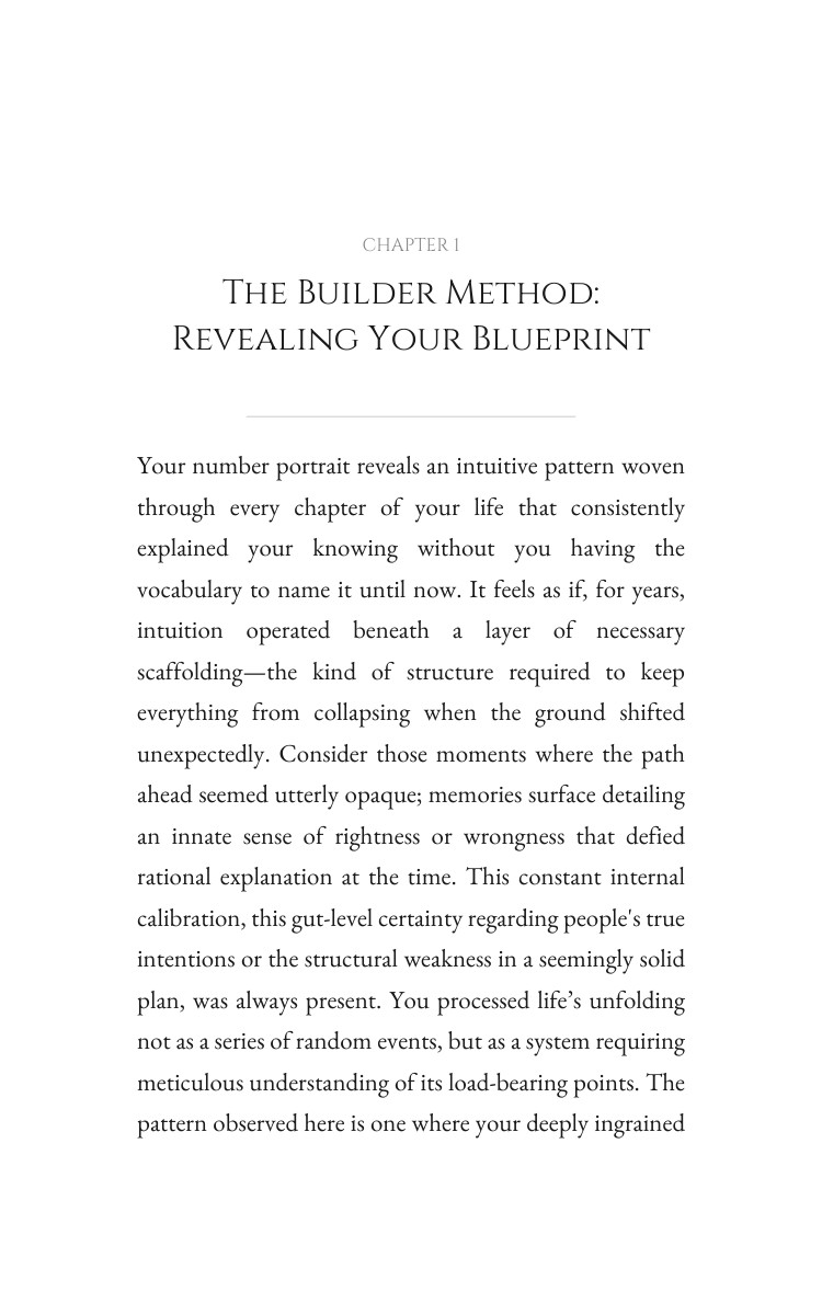 Builder Intuition System: Intensify Your Reality interior preview