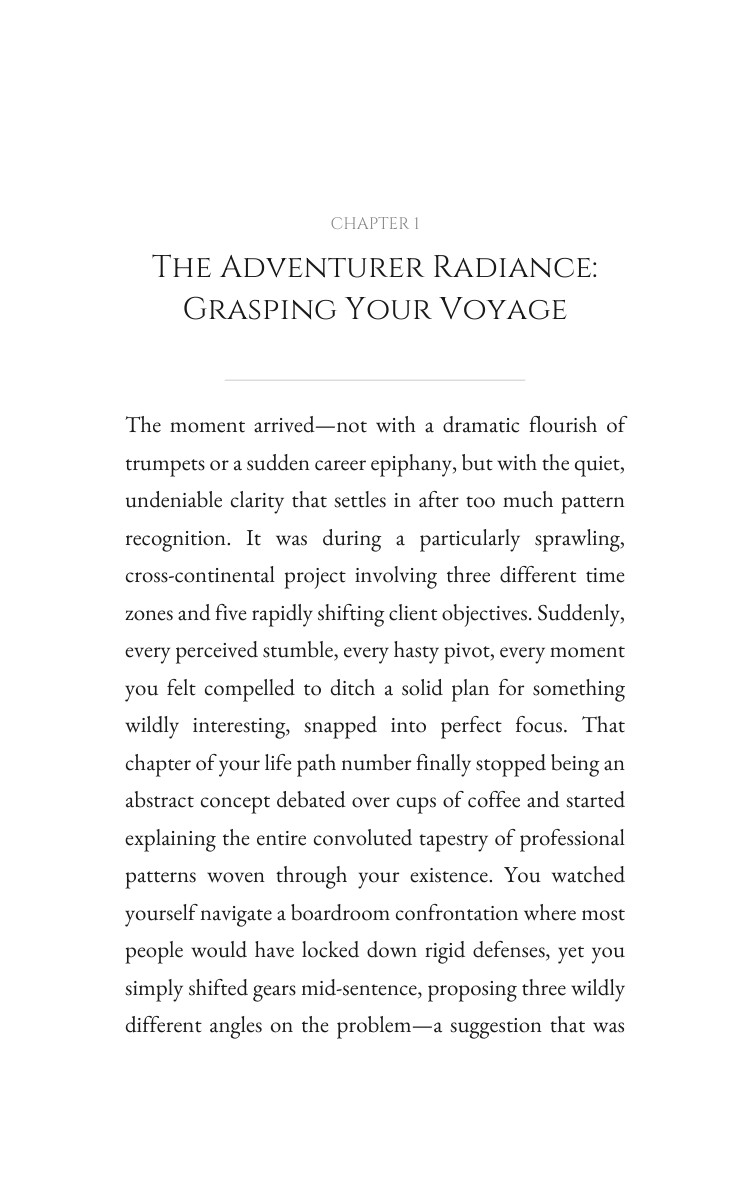 Career Framework: Adventurer: Unblock Your Labor interior preview