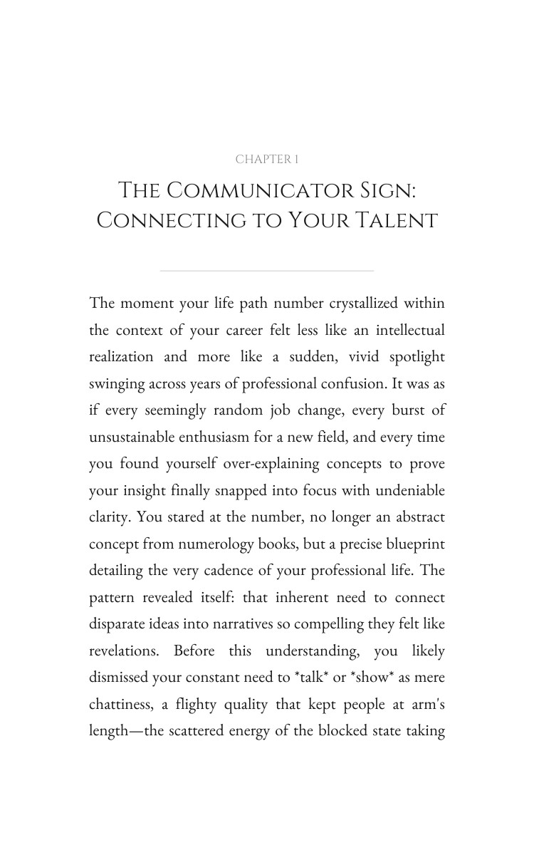 Communicator Career Success Guide: Own Your Fire interior preview