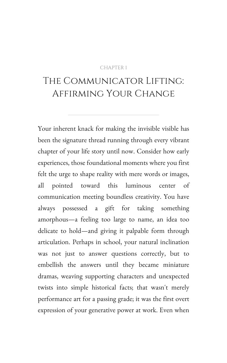 Communicator Creativity Excellence Guide: Discover Your Method interior preview