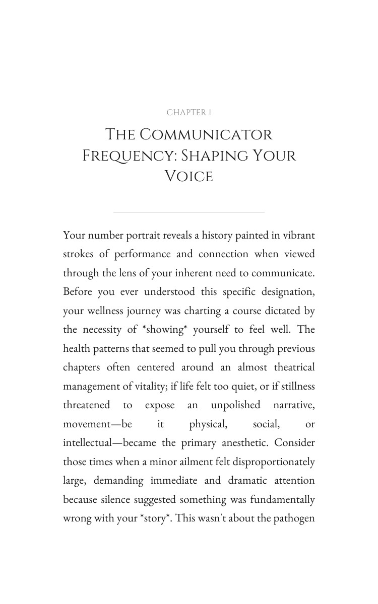 Communicator Health Guidebook: Your Self Materialized interior preview