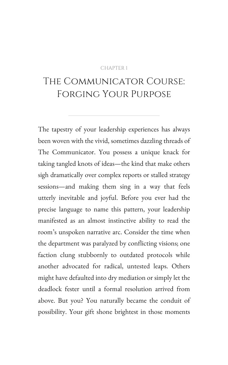 Communicator Leadership Handbook: Activate Your Power interior preview