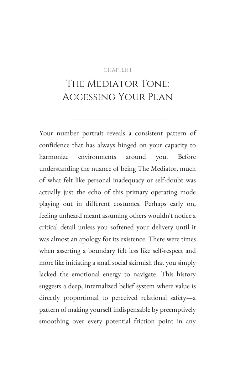 Confidence Manual for Mediator: Your Dream Advantage interior preview