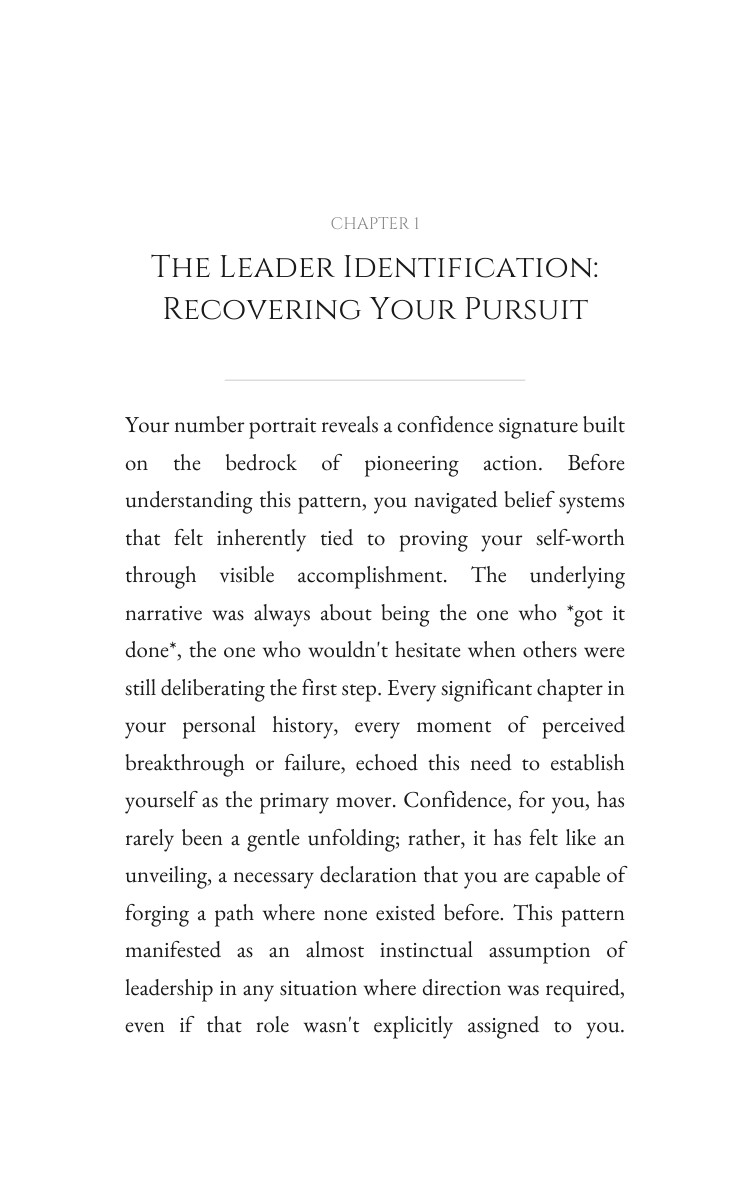 Leader Confidence Reference: Your Life Streamlined interior preview