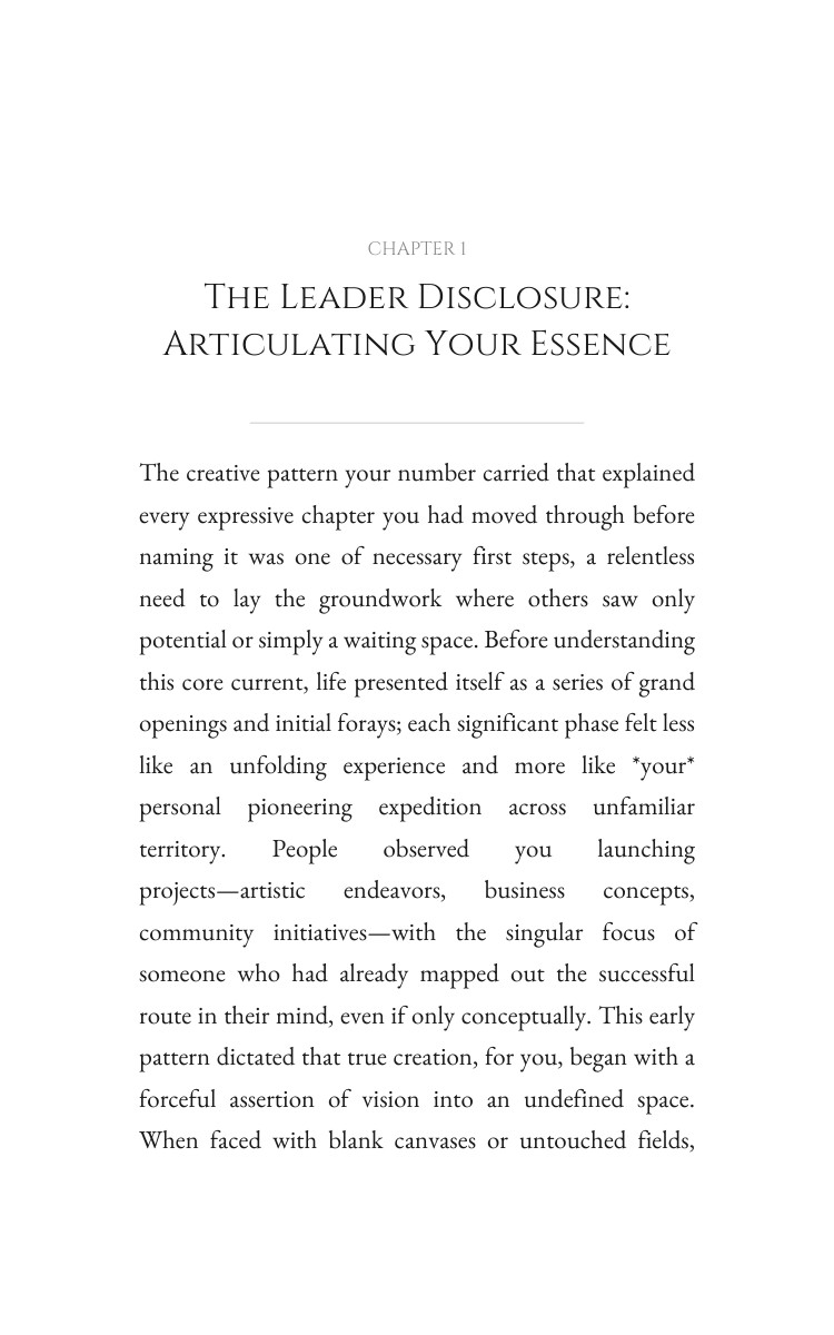 Leader: Creativity Fulfillment: Sharpen Your Discipline interior preview
