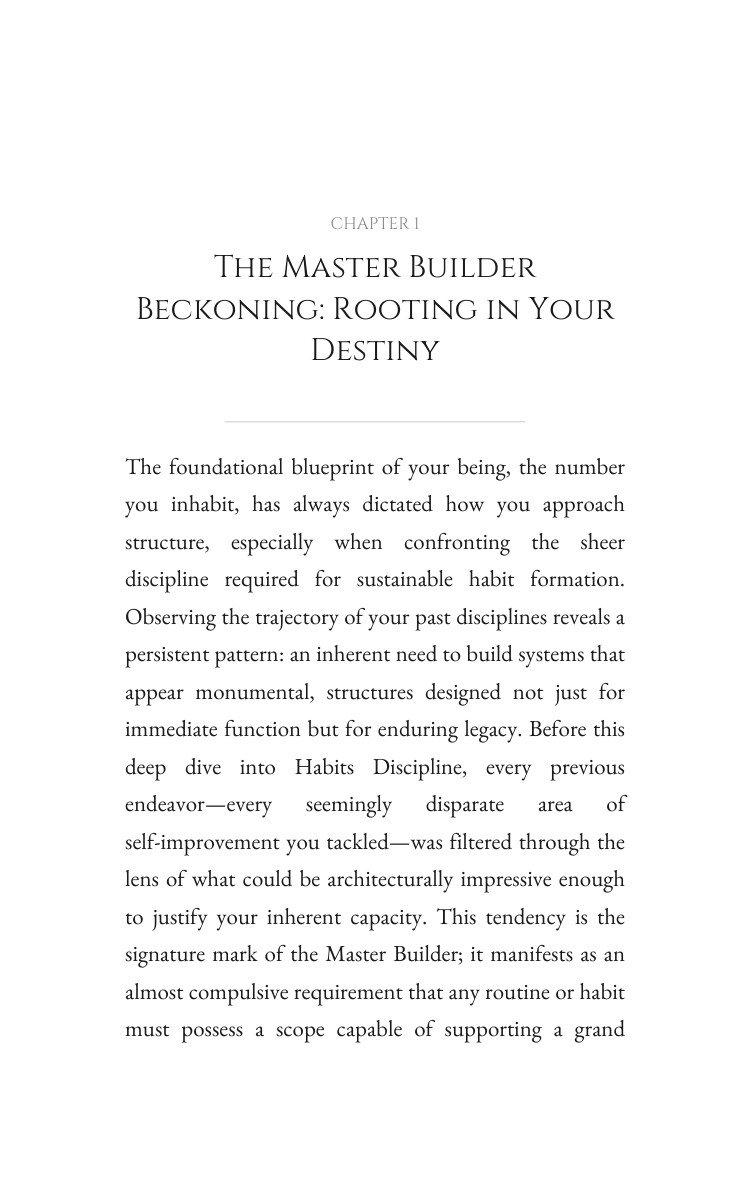 Master Builder Habits Discipline: Complete Edition: Your Work Sharpened interior preview
