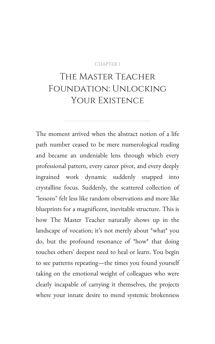 Master Teacher Approach to Career: Establish Your Mission interior preview