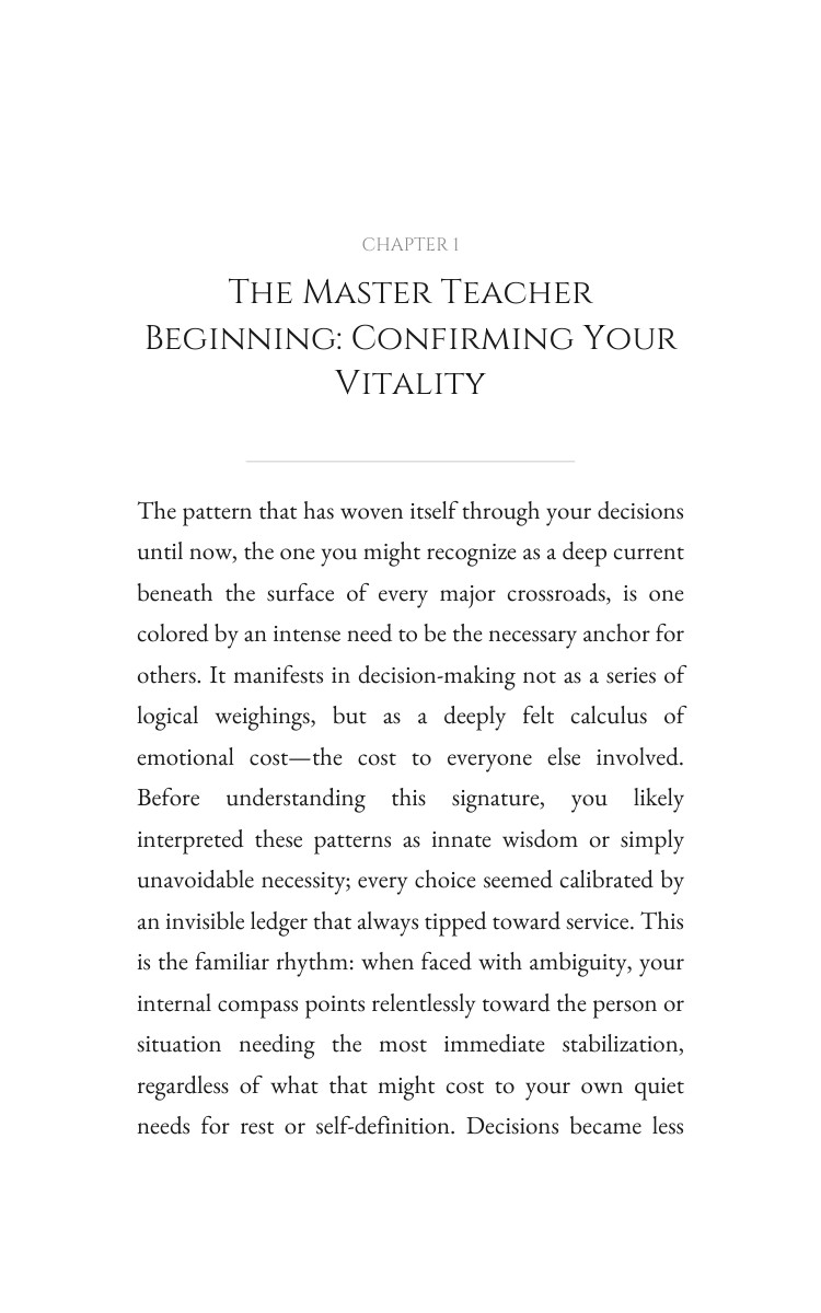 Master Teacher: Decision Making Amplification: Your Fate Elevated interior preview