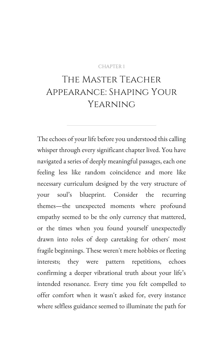 Master Teacher Life Purpose Foundations: Reclaim Your Blueprint interior preview