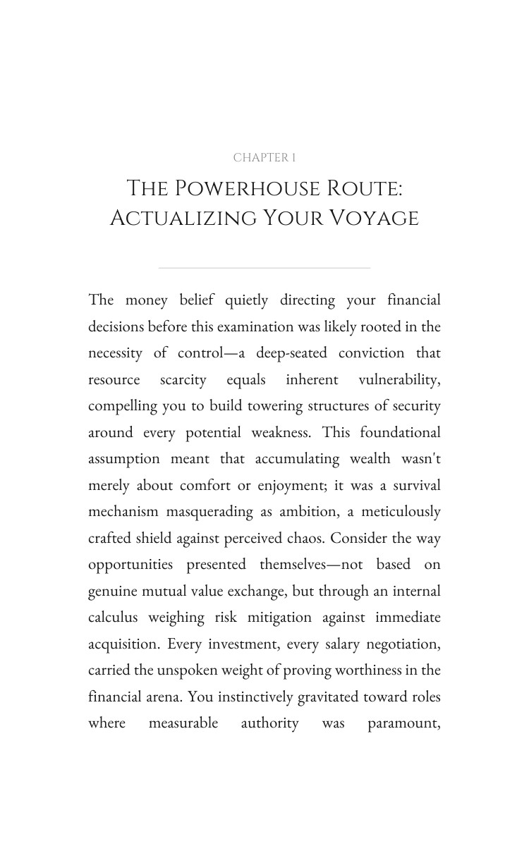 Money Experience: Powerhouse: Your Direction Catalyzed interior preview