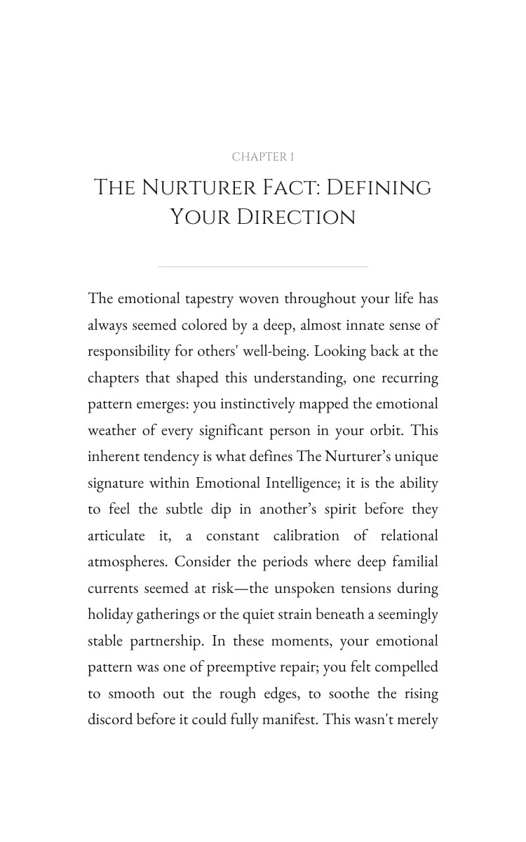 Nurturer Emotional Intelligence Accelerator: Sharpen Your Adventure interior preview