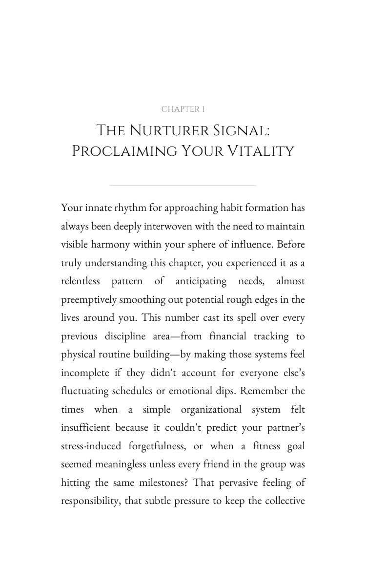 Nurturer Habits Discipline: Strategic Guide: Build Your Journey interior preview