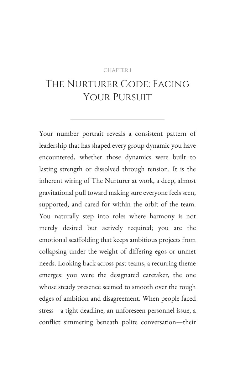 Nurturer: Leadership Realization: Your Capacity Decoded interior preview