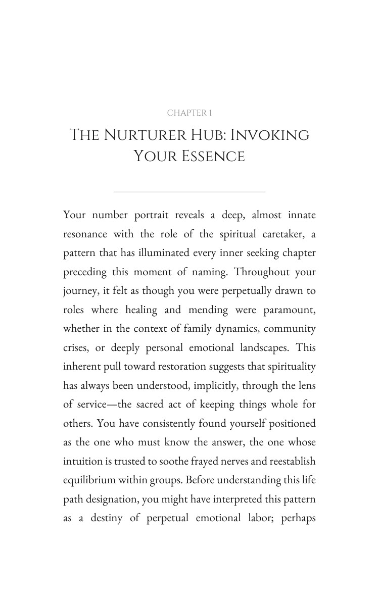 Nurturer Spirituality Reference: Your Reality Empowered interior preview