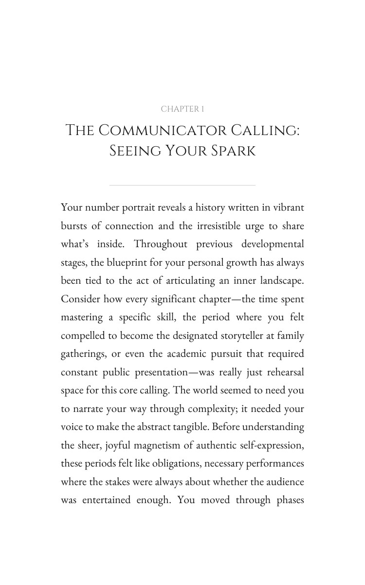 Personal Growth Journey: Communicator: Your Existence Liberated interior preview