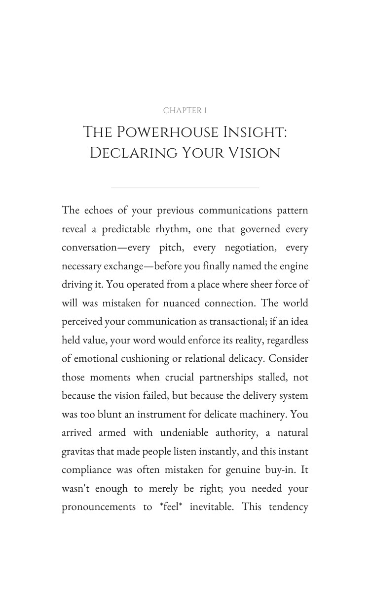 Powerhouse Communication: Complete Edition: Your Mastery Awakened interior preview