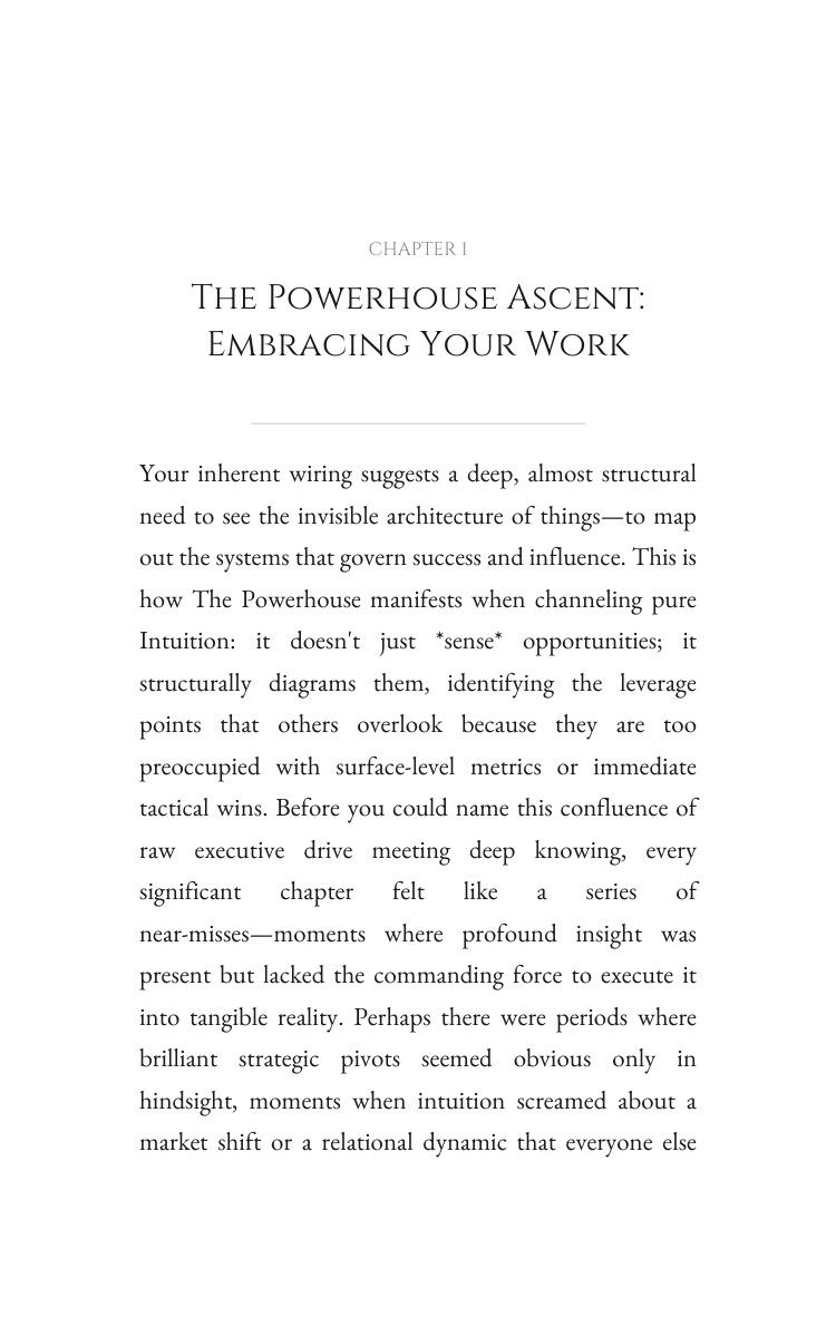 Powerhouse Intuition Strategy Guide: Your Shift Perfected interior preview