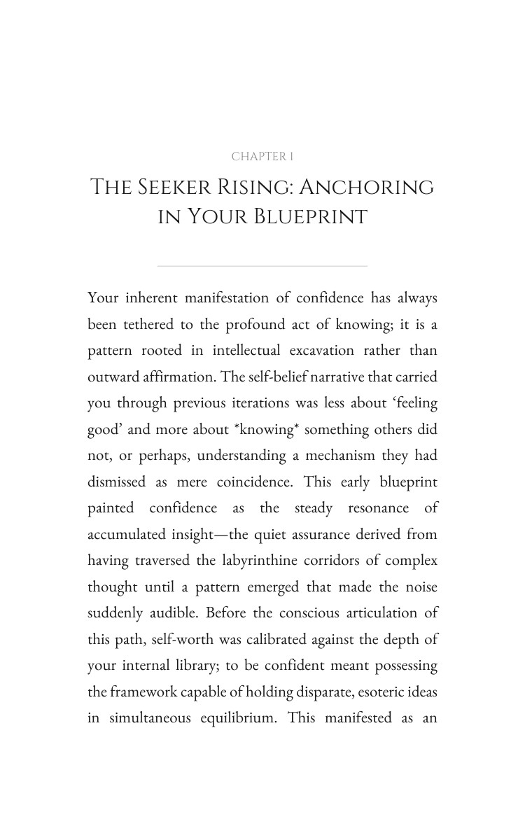 Seeker Confidence Primer: Your Flow Balanced interior preview