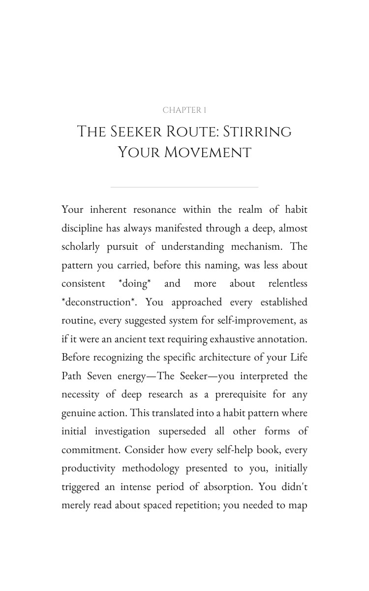 Seeker Habits Discipline System: Unblock Your Path interior preview