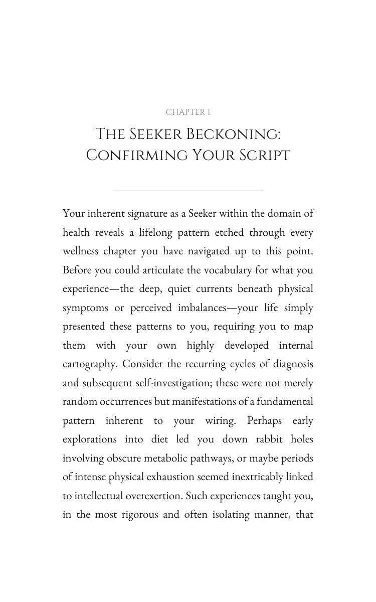 Seeker: Health Transformation: Structure Your Field interior preview