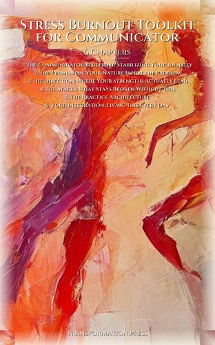 Stress Burnout Toolkit for Communicator: Ground Your Art preview 2