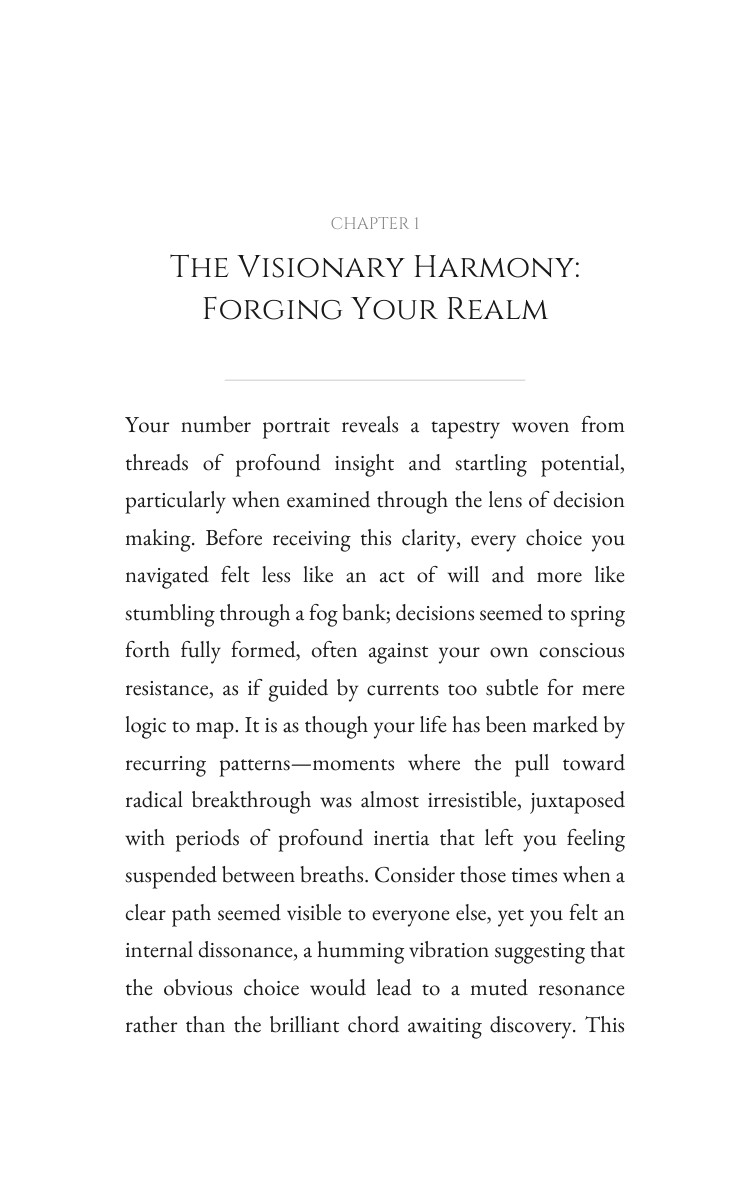 Visionary Decision Making Mastery: Your Soul Unleashed interior preview