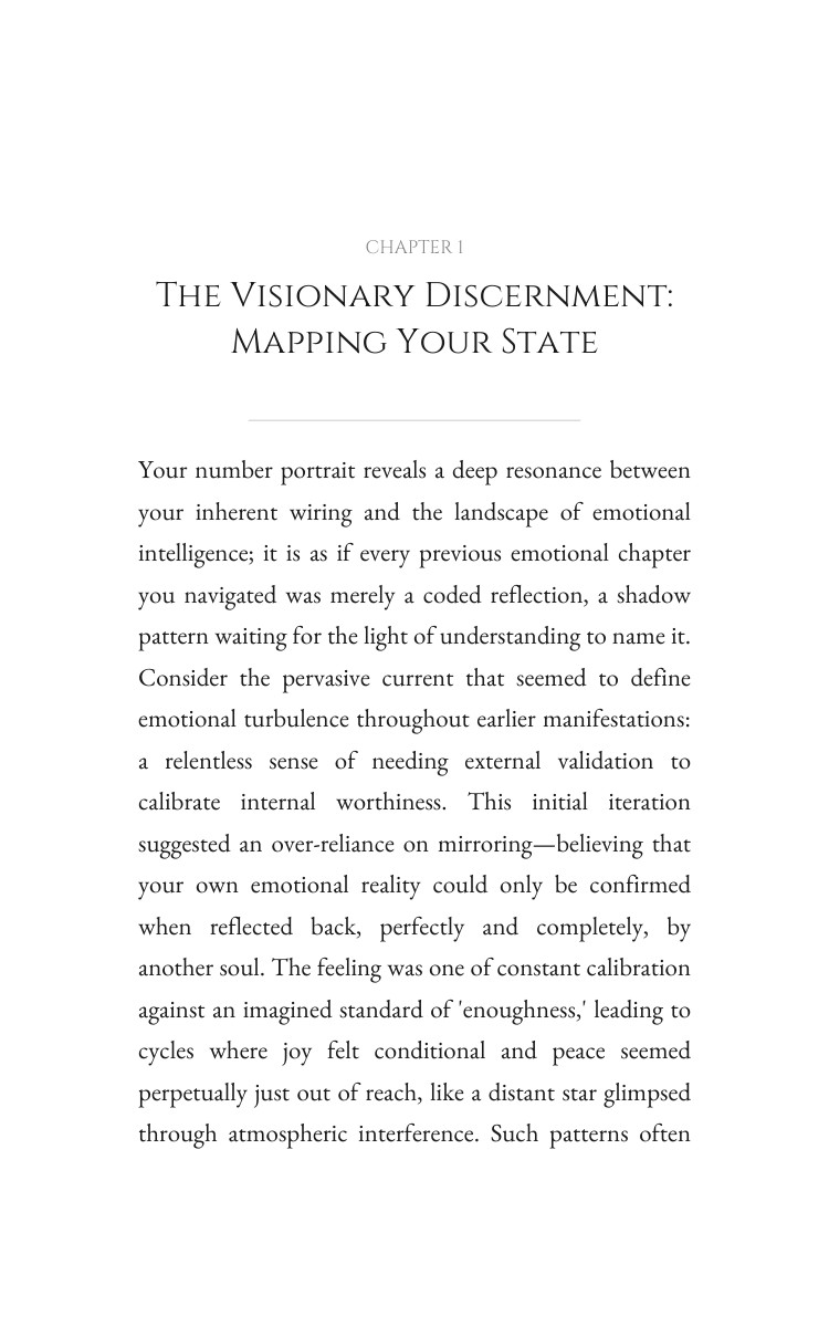 Visionary Emotional Intelligence Manual: Organize Your State interior preview