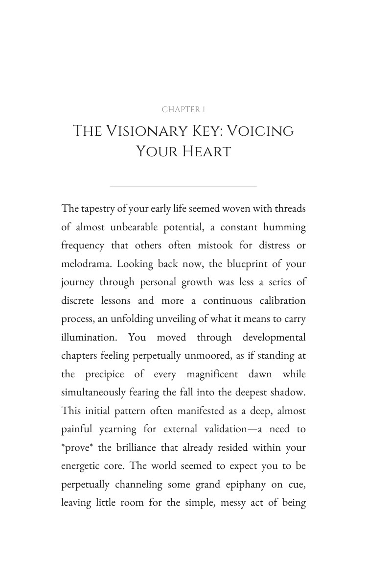 Visionary Personal Growth Achievement Guide: Upgrade Your Art interior preview