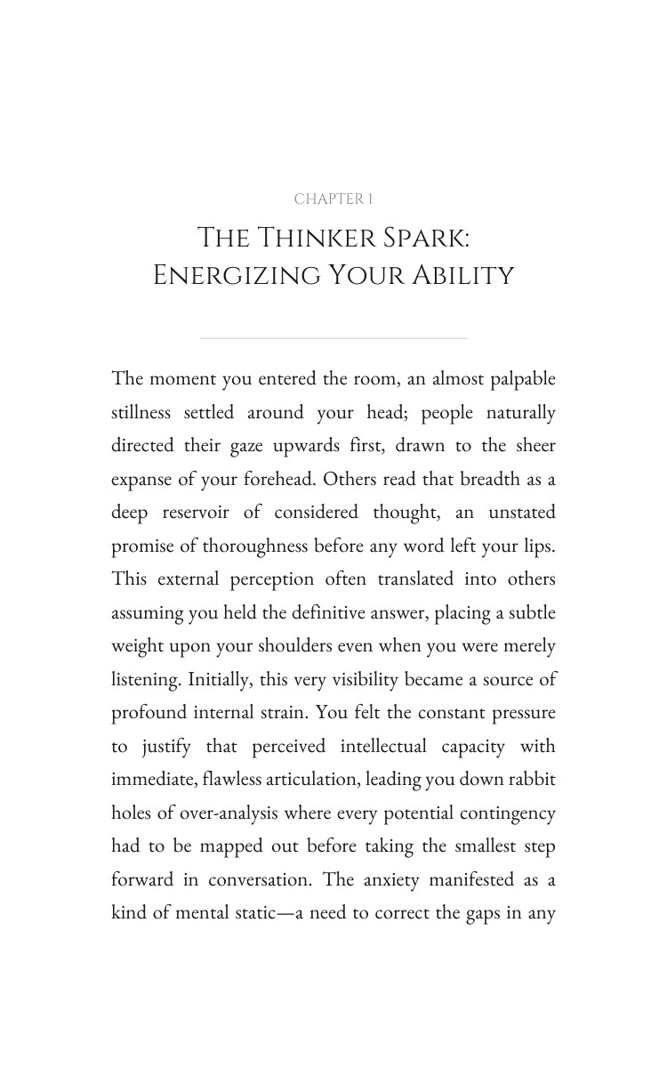 Anxiety Advantage: Thinker: Upgrade Your Reality interior preview