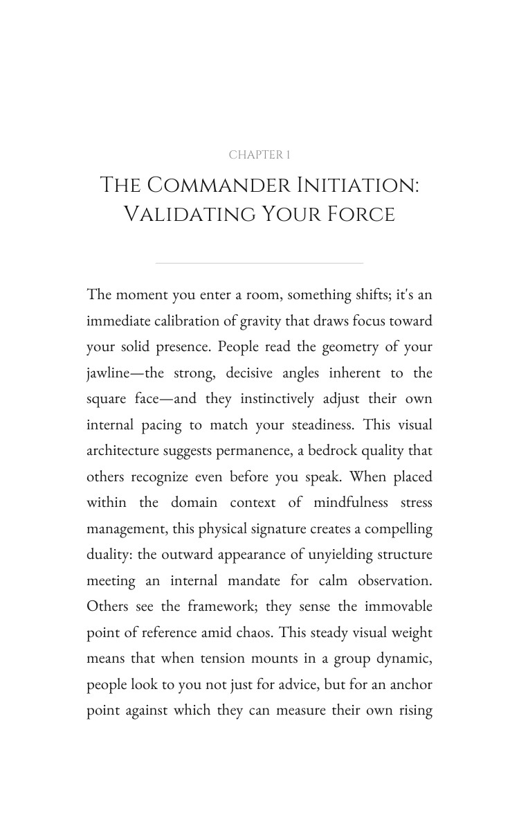 Commander: Mindfulness Stress Fulfillment: Your Rise Crystallized interior preview