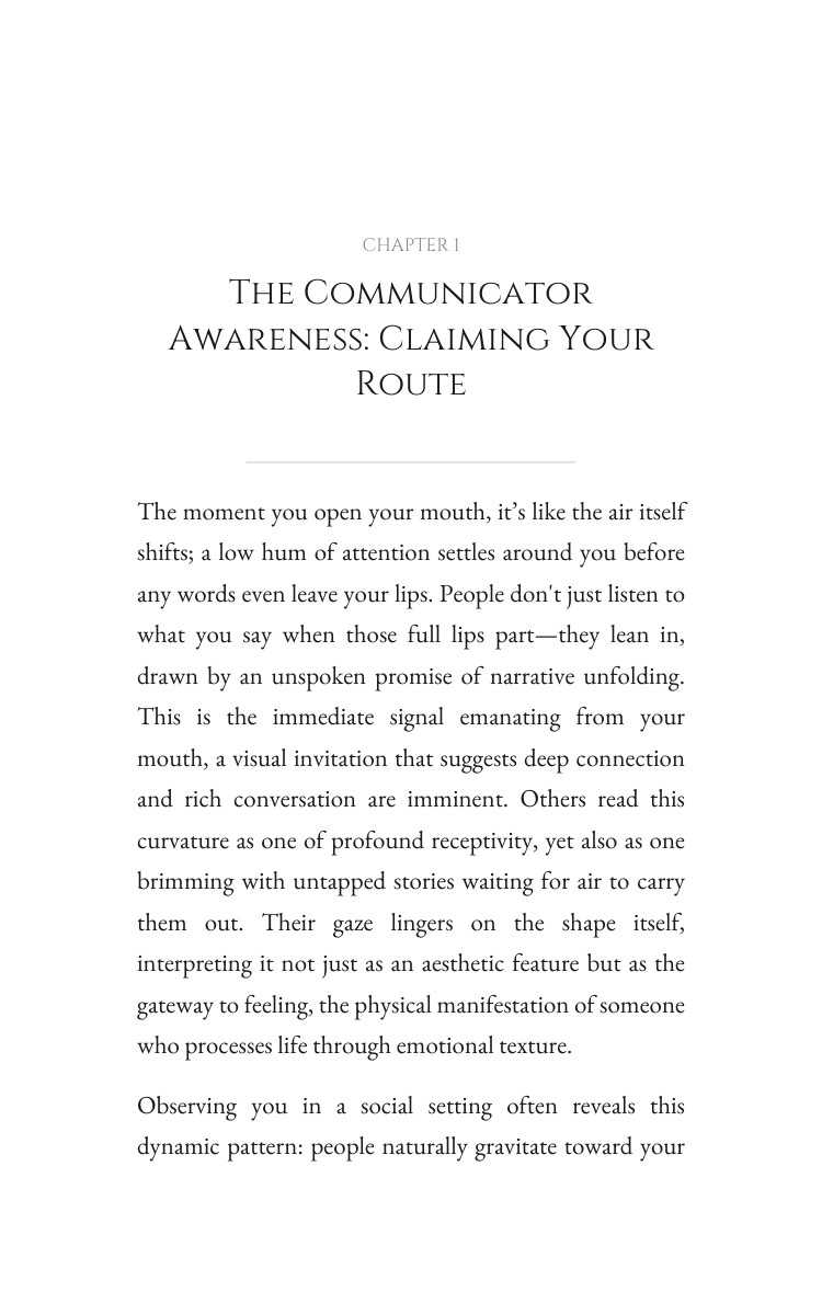Communicator: Relationships Transformation: Your Power Focused interior preview