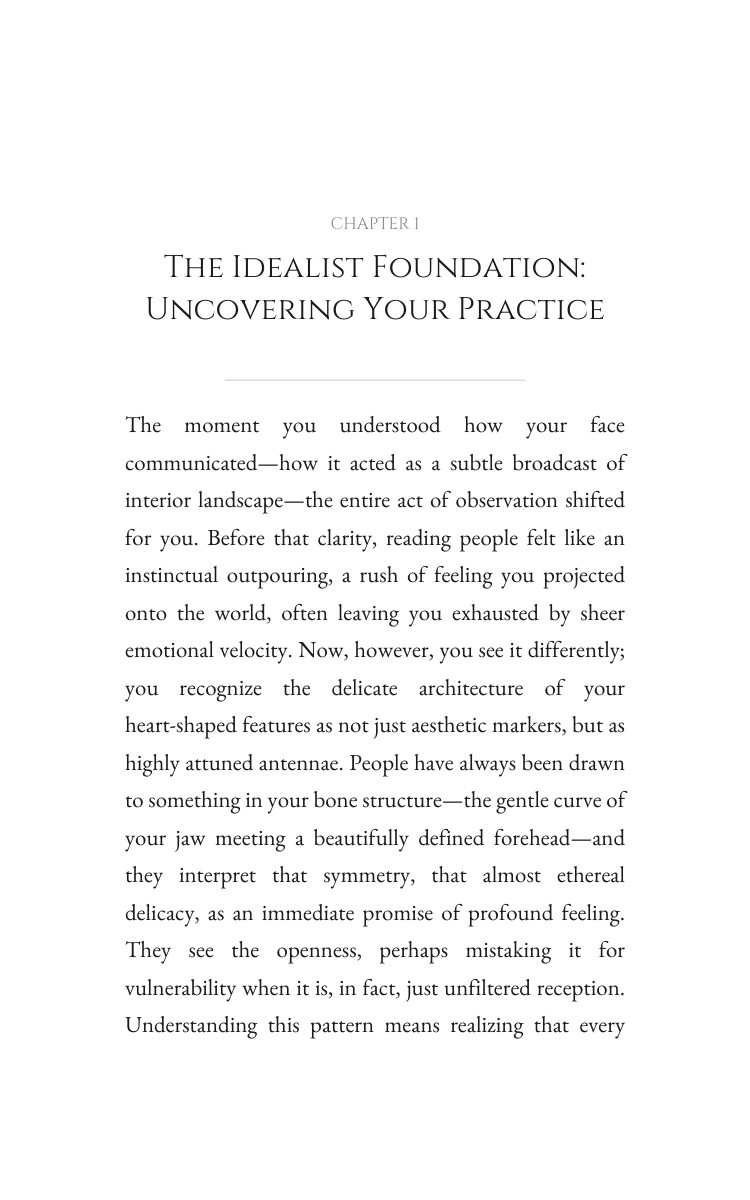 Idealist: Navigating People Reading: Your Discipline Balanced interior preview