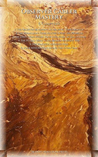 Observer Career Mastery: Your Gift Mastery preview 2