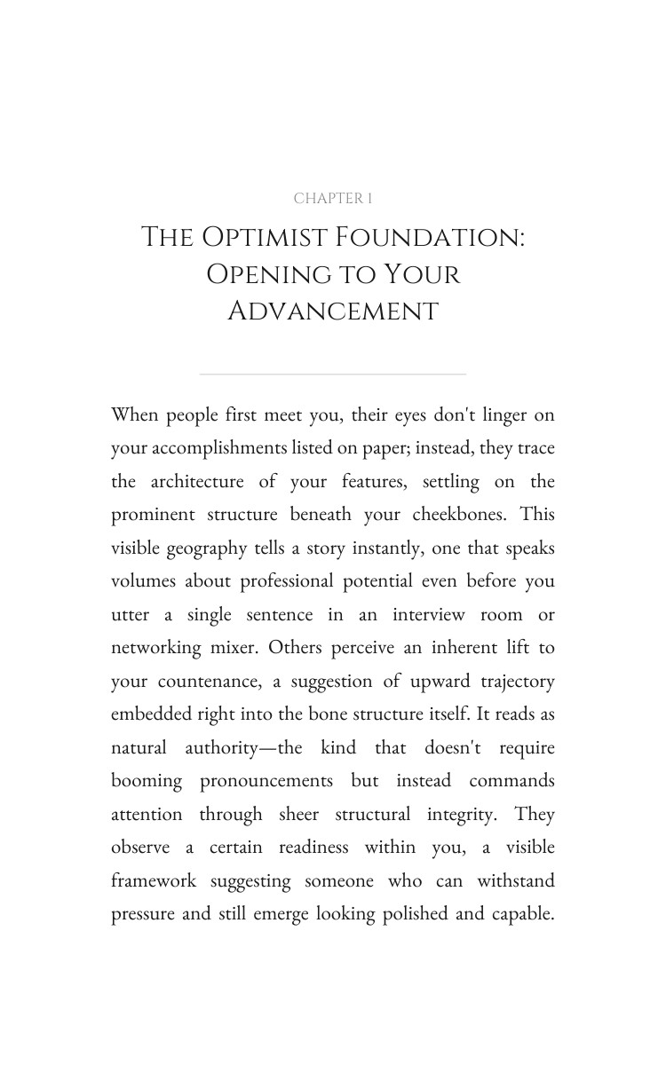 Optimist Career Guidebook: Your Capacity Forged interior preview