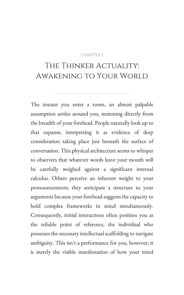 Thinker Communication Method: Your Identity Advantage interior preview