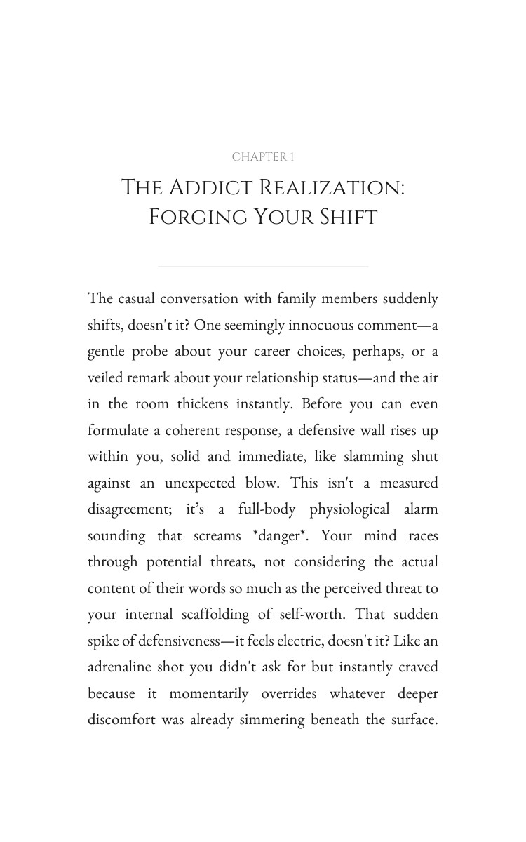 Addict Approach to Emotional Triggers: Focus Your Course interior preview
