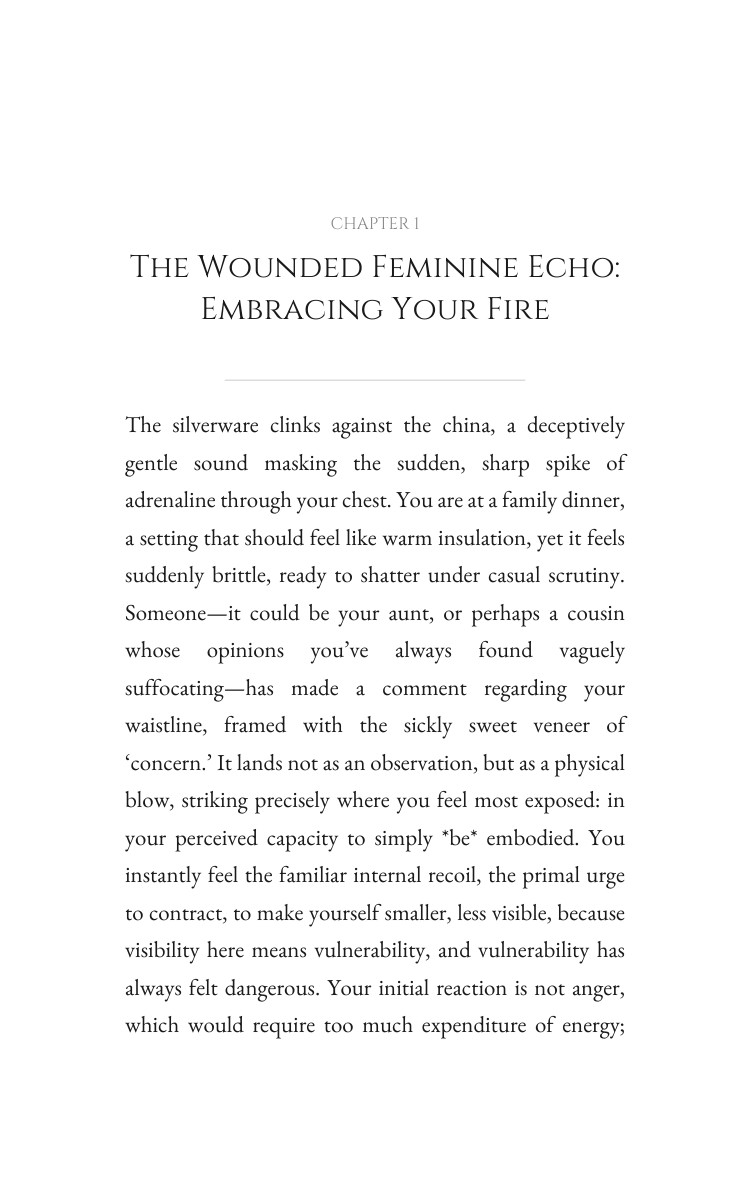 Body And Sexuality Journey: Wounded Feminine: Your Fate Concentrated interior preview