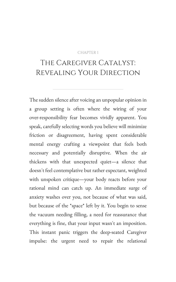 Caregiver Fear And Anxiety Companion: Focus Your Evolution interior preview
