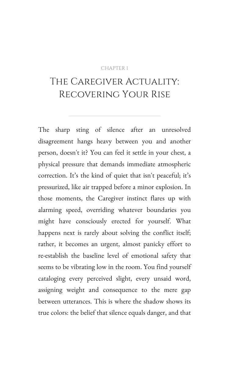 Caregiver Relationship Patterns Success Guide: Your Discipline Embodied interior preview