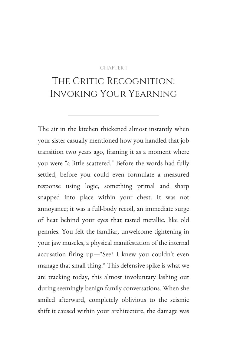 Critic: Emotional Triggers Mastery Path: Direct Your Rise interior preview