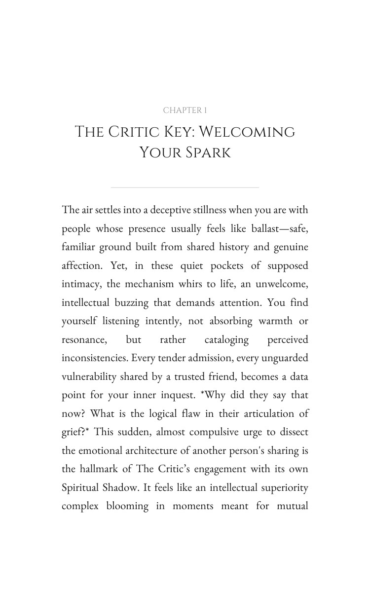 Critic: Navigating Spiritual Shadow: Your Nature Energized interior preview
