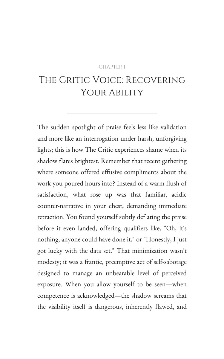 Critic Shame And Guilt: Strategic Guide: Your Talent Forged interior preview