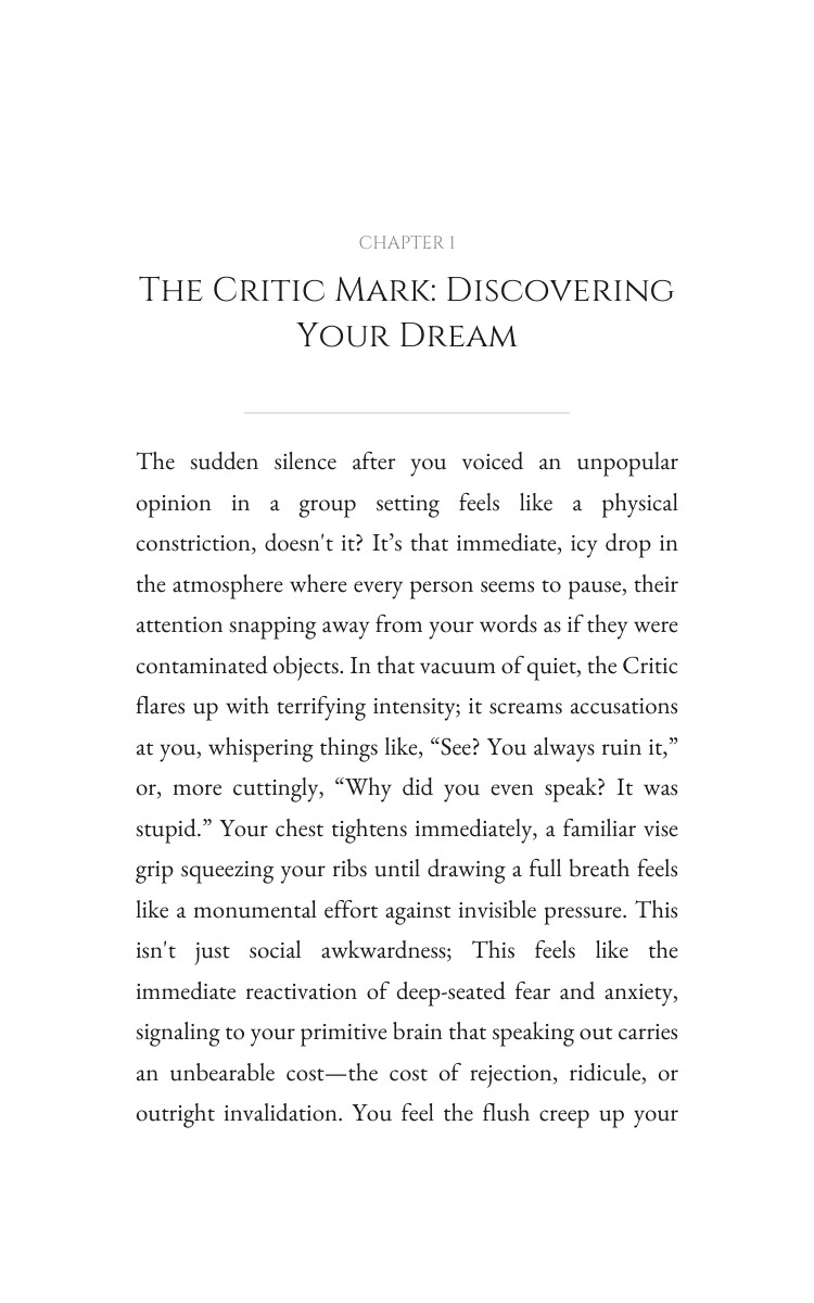 Critic Way: Fear And Anxiety: Your Art Elevated interior preview