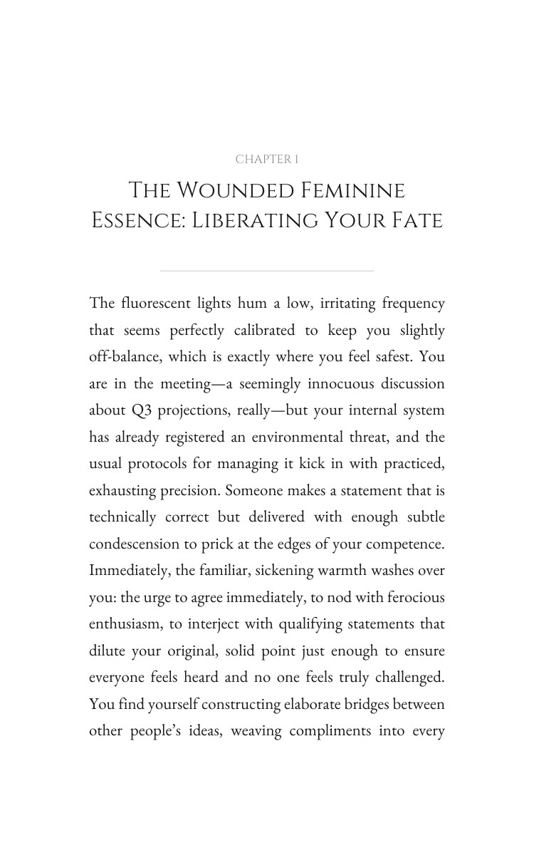 Feminine Shadow Blueprint for Wounded Feminine: Refine Your Destiny interior preview