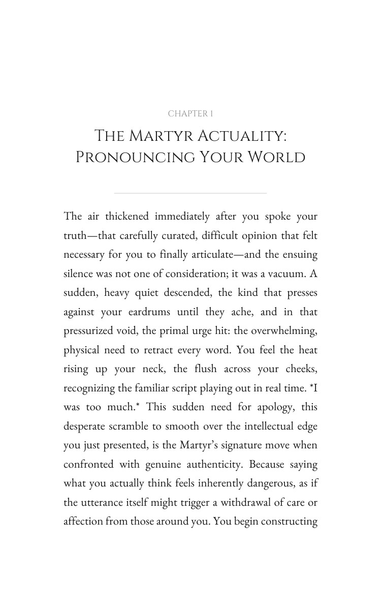 Martyr: Authenticity Realization: Accelerate Your Craft interior preview