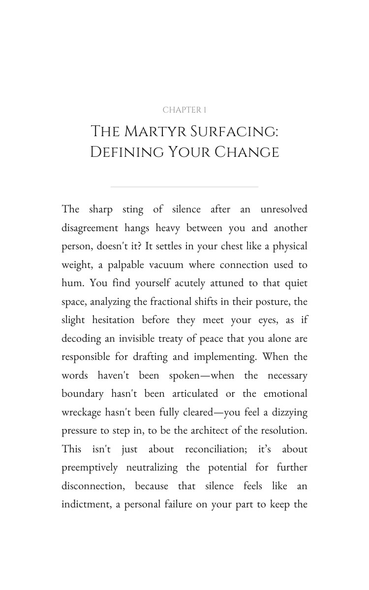 Martyr Relationship Patterns Excellence Guide: Strengthen Your Territory interior preview